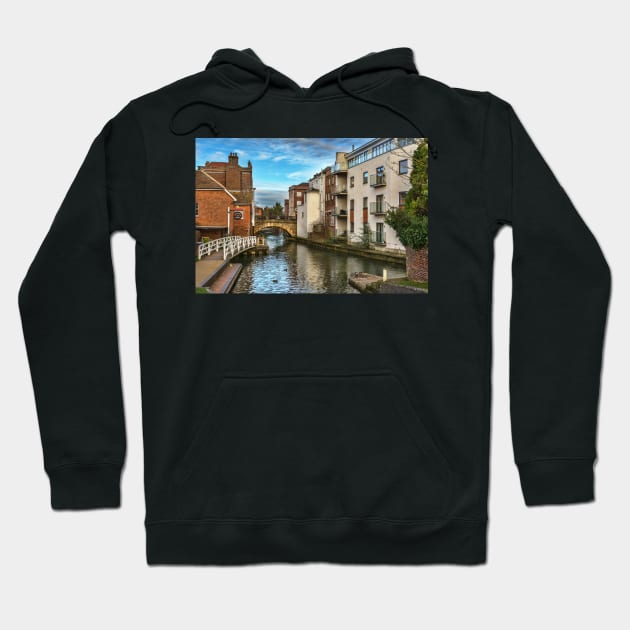 The Kennet And Avon In Newbury Hoodie by IanWL